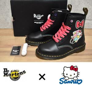 【送料無料】新品 ドクターマーチン × ハローキティ&フレンズ 1460 8H ブーツ 23cm Dr. Martens サンリオ