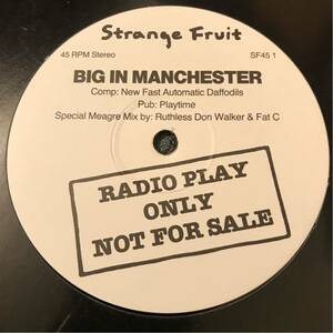 Promo 12” New Fast Automatic Daffodils / The Chameleons Big In Manchester / Here Today