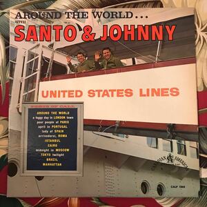 SANTO & JOHNNY US Press LP UNITED STATES LINES