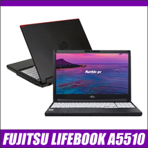 富士通 LIFEBOOK A5510 中古ノートパソコン WPS Office搭載 Windows11 16GB SSD256GB コアi5 15.6型 テンキー DVDマルチ WEBカメラ 無線LAN_画像6