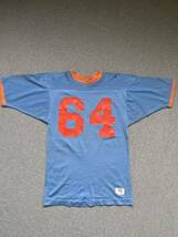 チャンピオン　ヴィンテージ　70sフットボールTシャツ　サイズ42 USA製Champion FOOTBALL _画像1