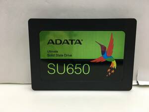 ADATA　Ultimate SSD　SU650　ASU650SS-120GT　ジャンクRT-3046