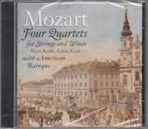 [CD/M&A]モーツァルト:オーボエ四重奏曲ヘ長調K.370&フルート四重奏曲第1番ハ長調K.285b他/アメリカン・バロック 2001.2_画像1