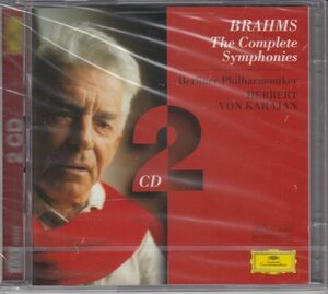 [2CD/Dg]ブラームス:交響曲全集/H.v.カラヤン&ベルリン・フィルハーモニー管弦楽団 1977-1978