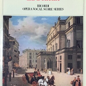 プッチーニ 歌劇「ラ・ボエーム」 (ピアノ ヴォーカルスコア) 輸入楽譜 Puccini LA BOHEME 洋書の画像1