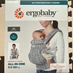 エルゴベビー Ergobaby ベビーキャリア オムニ360 クールエアー OMNI 360 COOL AIR グレープレイド 