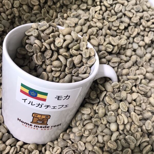 コーヒー生豆 モカイルガチェフェG1 800g