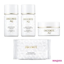 MAQUIA マキア コスメデコルテ AQ アブソリュート ローション 14mL 化粧水 乳液 クリーム コットン 2023年11月号 付録 限定 サンプル3250円_画像1