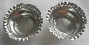 イギリス アンティーク 銀製 カップ 2個セット シルバー925 Birmingham 1892年 ビクトリア期 ホールマーク有 スターリングシルバー