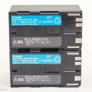 Canon バッテリーパック Canon BP-955 2個セット No.5 ジャンク品扱い 22090610の画像7