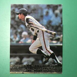 1975年　カルビー　プロ野球カード　75年　854番　巨人　高田　【管C50】