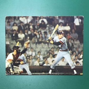 1974年　カルビー　プロ野球カード　74年　205番　広島　山本　【管C50】