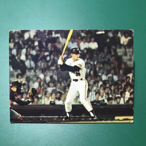 1974年　カルビー　プロ野球カード　74年　151番　巨人　末次　　　　【管理C50】