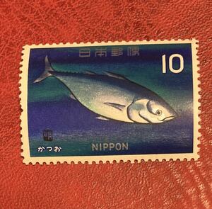 切手　魚介シリーズ　かつお　まとめて取引可