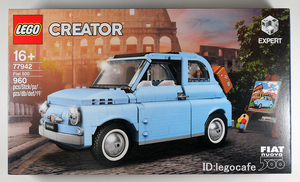 英国・市場調査限定【77942 フィアット500 ブルー(Fiat 500 Blue)】レゴ LEGO