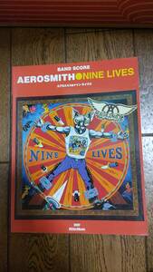 AEROSMITH NINE LIVES エアロスミス　ナイン・ライヴス　スコア