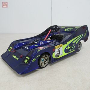 京商 1/10 V-ONE RR EVO エンジンRCカー エンジン/サーボ/受信機 搭載 ボディ付き ラジコン KYOSHO 動作未確認 ジャンク【20