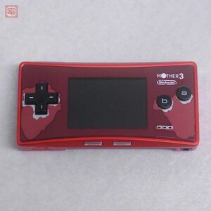 1円〜 GB micro ゲームボーイミクロ 本体 マザー3 MOTHER 3 仕様 Nintendo ニンテンドー 任天堂 動作確認済【10