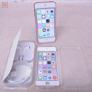 Apple iPod touch 第6世代 128GB プロダクトレッド A1574 MKWW2J/A Wi-Fi カメラOK 初期化済 PRODUCT RED アップル 現状品【10