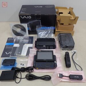 1円〜 SONY VAIO typeU VGN-UX90PS 箱説リカバリディスク他付属品有 HDDなし ジャンク ノートブックパソコン パーソナルコンピューター【20