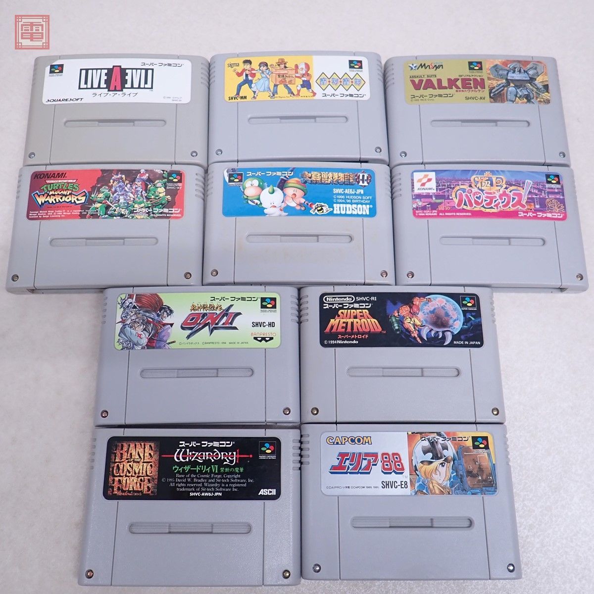 スーパーファミコン ソフト まとめての値段と価格推移は?|件の