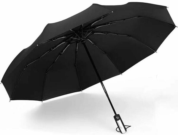 折りたたみ傘 ワンタッチ 折り畳み傘 自動開閉 メンズ 10本骨 大きい 台風対応 梅雨対策 耐強風 超撥水 晴雨兼用 UVカット