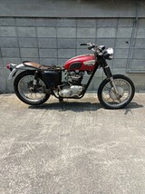 1966年製　トライアンフ　T120R　ボンネビル　書類付　ジャンク　部品取り　レストアベースに_画像1