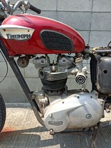 1966年製　トライアンフ　T120R　ボンネビル　書類付　ジャンク　部品取り　レストアベースに_画像4