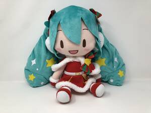 初音ミクシリーズ スペシャルふわふわぬいぐるみ 初音ミク クリスマス 2019 紙タグ付き サンタ