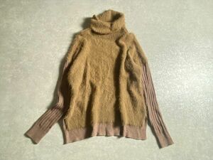 MAYSON GREY◆秋冬◆ふわふわシャギー ドッキングデザイン ニット セーター ◆サイズ2◆メイソングレイ