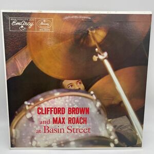 【日本盤】ベイズン・ストリートのブラウン＝ローチ/Clifford Brown and Max Roach at Basin Street/LP/レコード/195J-12