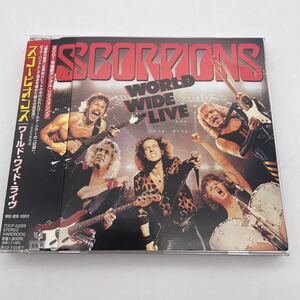 【帯付】スコーピオンズ/Scorpions/ワールド・ワイド・ライヴ/World Wide Live/CD/TOCP-53208/2001年リマスター