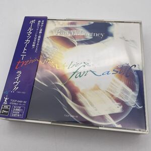 【帯付】ポール・マッカートニー/Paul Mccartney/ライヴ！！/Tripping The Live Fantastic/CD