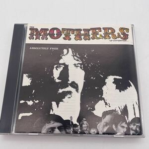 【日本盤】フランク・ザッパ/Frank Zappa/Absolutely Free/The Mothers of Invention/CD/67年作/