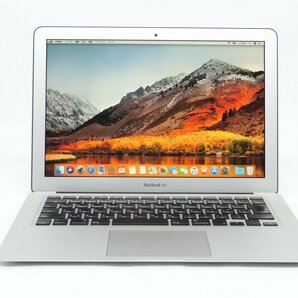 充放電2回/カメラ内蔵/ 中古 13.3型  ノートPC Corei5 2557M /SSD256GB/4GB MacBook Air A1369 OS High sierra10.13.6 訳あり品の画像1