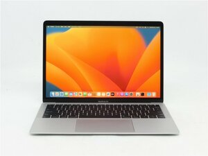 2018年/充放電14回/カメラ内蔵/ 中古 13.3型 ノートPC i5 8210Y 8GB 高速SSD256GB　MacBook Air A1932 　OS Ventura13.6　訳あり品