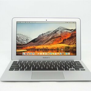 2010年/充放電24回/カメラ内蔵/ 中古 11.6型  ノートPC Core2 DUO U9600/SSD128GB/4GB MacBook Air A1370 OS High sierra10.13.6の画像1