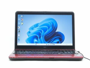 カメラ内蔵/中古/15型/ノートPC/Win11Pro/爆速SSD512/8GB/3世代i7/NEC　LS550/J 新品無線マウス WPS office2搭載