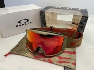 OAKLEY オークリー LINE MINER ラインマイナー SAMMY CARLSON signature サミーカールソン スノーゴーグル メンズ 迷彩