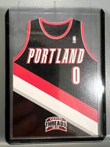 超絶レア Die-cut Rookie RC 12 Panini Threads Damian Lillard デイミアン・リラード NBA ルーキー ユニフォーム Blazers Bucks バックス