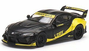 ★MINI GT 1/64 LB★WORKS GR スープラ マットブラック (右ハンドル)