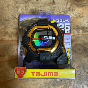 未使用品☆タジマ(Tajima) セフコンベG3 ゴールドロック 【5.5m×25mm】 SFG3GL25-55BL メジャー スケール 測り☆送料520☆レ+