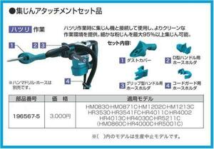  Makita compilation .. Attachment set goods 196567-5 [ chipping work for ]# safe Makita original / new goods / unused #