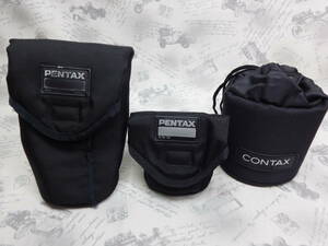 PENTAX COTAX ソフトケース 3点