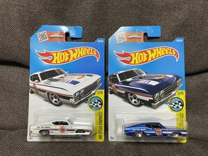 【匿名発送】ホットウィール 69 FORD TORINO TALLADEGA / フォード トリノ タラデガ 2台セット