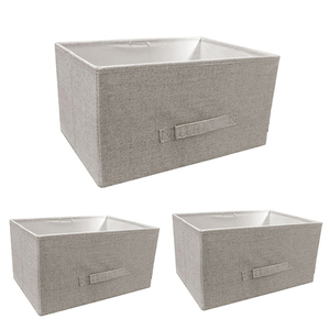  non-woven made chest for inner box drawer 3 piece set 