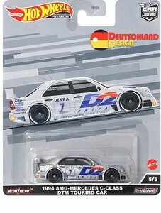 即決!2022 ホットウィール カーカルチャー ☆ ドイチュラント デザイン 1994 AMG メルセデス C-クラス DTM ツーリングカー ベンツ
