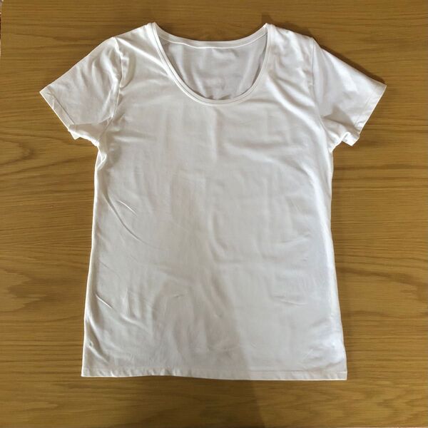 新品 白Tシャツ 無地 トップバリュ