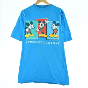 古着 90年代 MICKEY UNLIMITED MICKEY MOUSE ミッキーマウス キャラクタープリントTシャツ メンズXXL ヴィンテージ /eaa317145