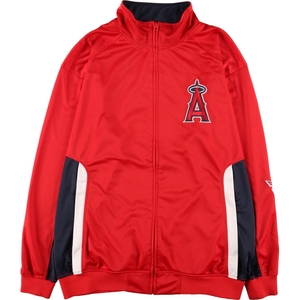 古着 GENUINE MERCHANOISE MLB LOS ANGELES ANGELS ロサンゼルスエンゼルス ジャージ トラックジャケット メンズXXL /eaa377867